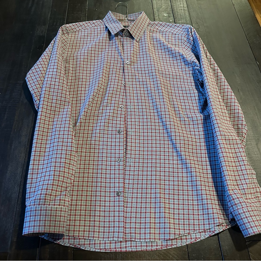 Gucci Checkered Slim Fit Shirt